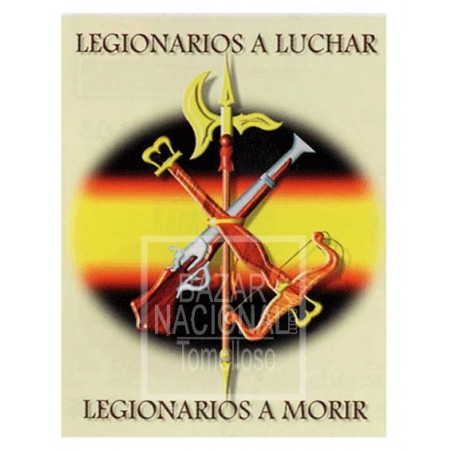 Acuarela Legión Española