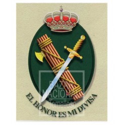 Acuarela Guardia Civil