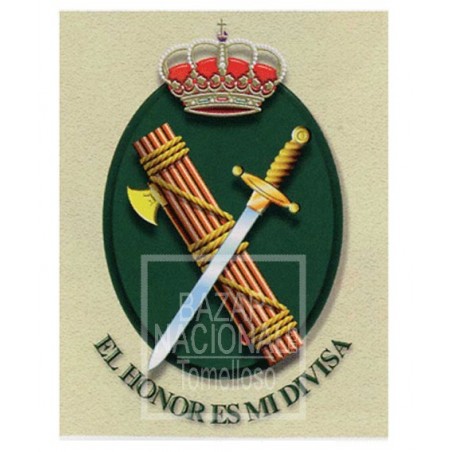 Acuarela Guardia Civil