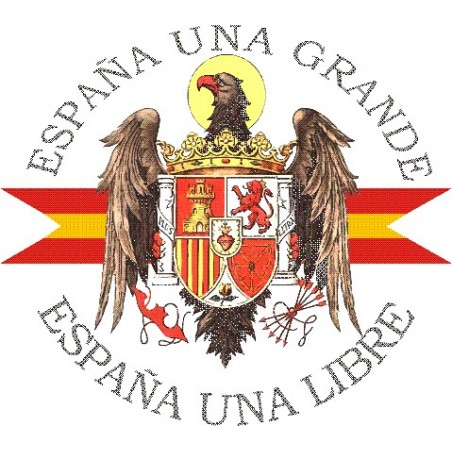 Camiseta Blanca Águila Bolsillo Sublimada