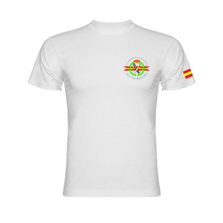 Camiseta Blanca Guardia Civil Bolsillo