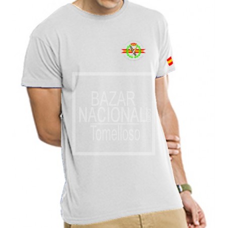 Camiseta Blanca Guardia Civil Bolsillo