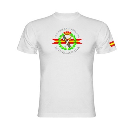 Camiseta blanca Guardia Civil Central