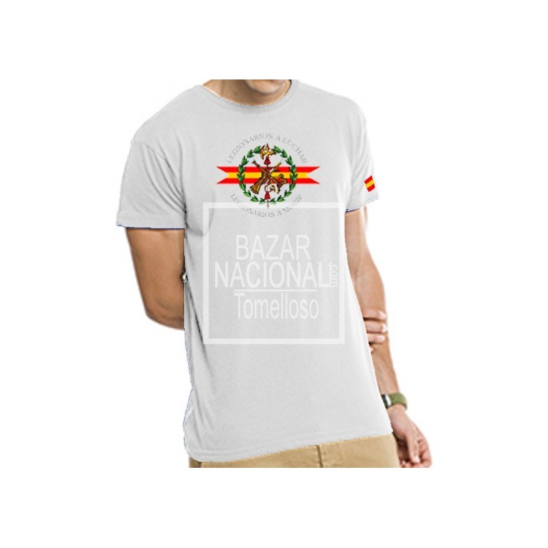 Camiseta Blanca Legión Española Central