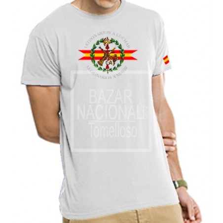 Camiseta Blanca Legión Española Central