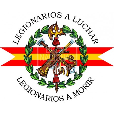Camiseta Blanca Legión Española Central