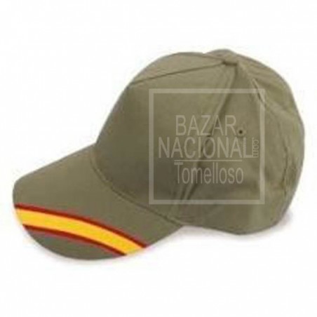 Gorra Verde Bandera España