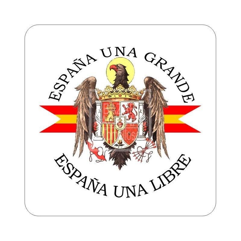 Posavasos Cuadrado Águila de San Juan