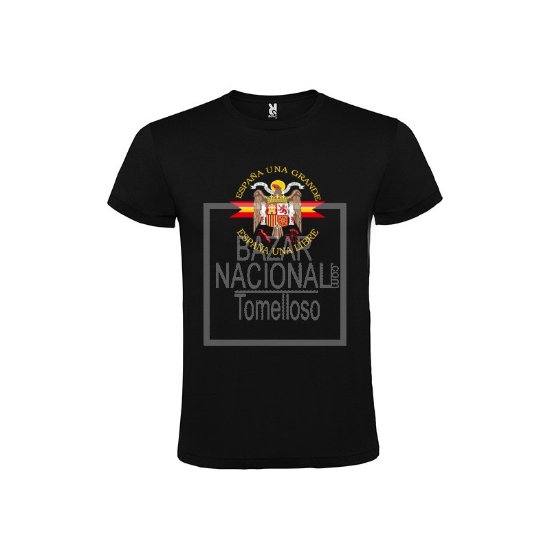 Camiseta Negra Águila Central