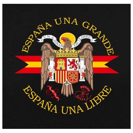 Camiseta Negra Águila Bolsillo