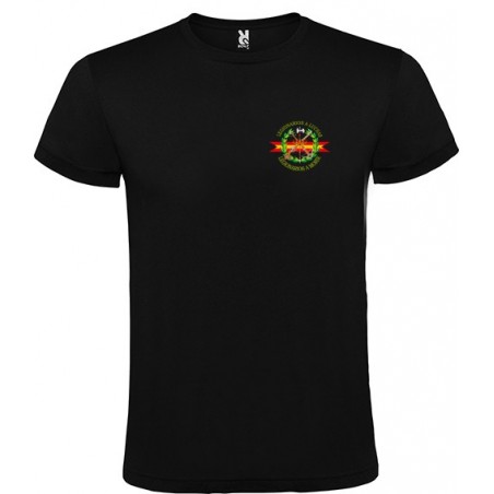 Camiseta Negra Legión Bolsillo