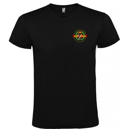 Camiseta Negra Guardia Civil Bolsillo