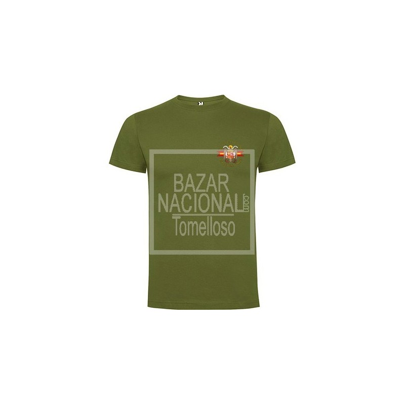 Camiseta verde Águila Bolsillo