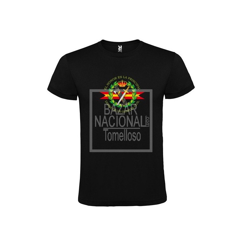 Camiseta Negra Guardia Civil Central