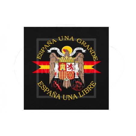 Polo Negro Manga Larga Águila