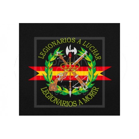 Polo Negro Manga Larga Legión