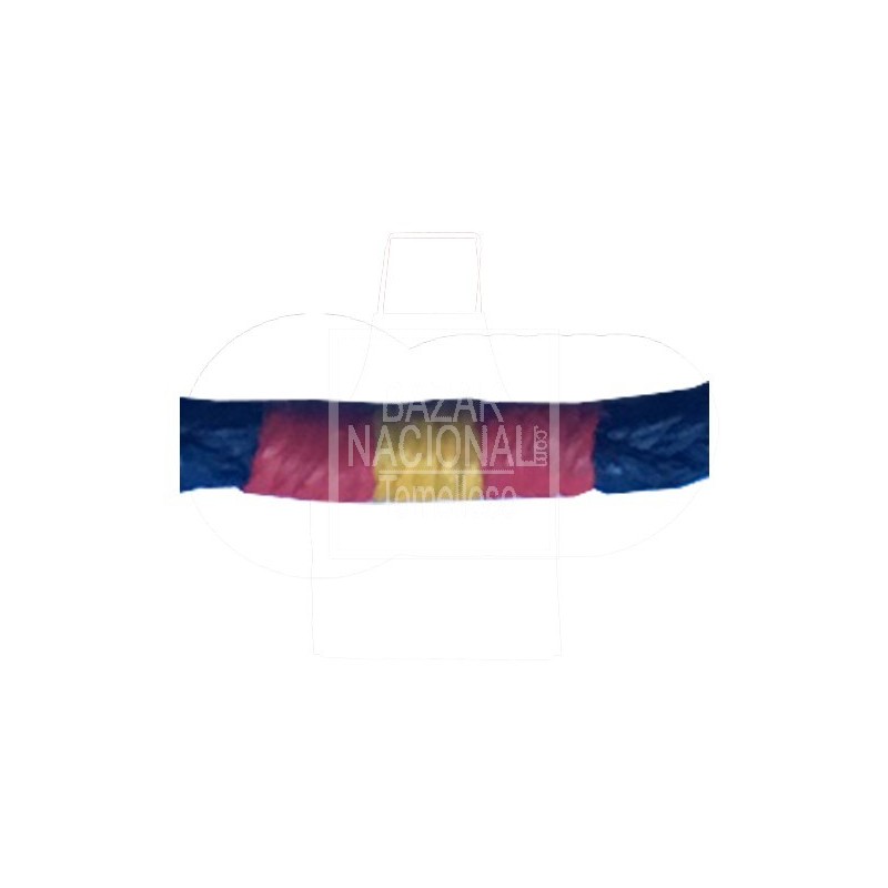 Pulsera Azul Trenzado Cordón