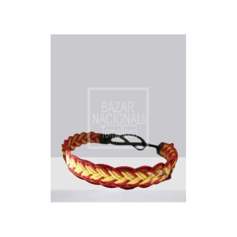 Pulsera Hilo Trenzado Amarillo