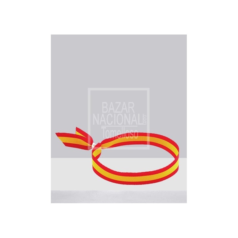 Pulsera Cinta Bandera 1 Abalorio