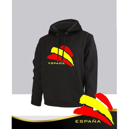 Sudadera Negra España