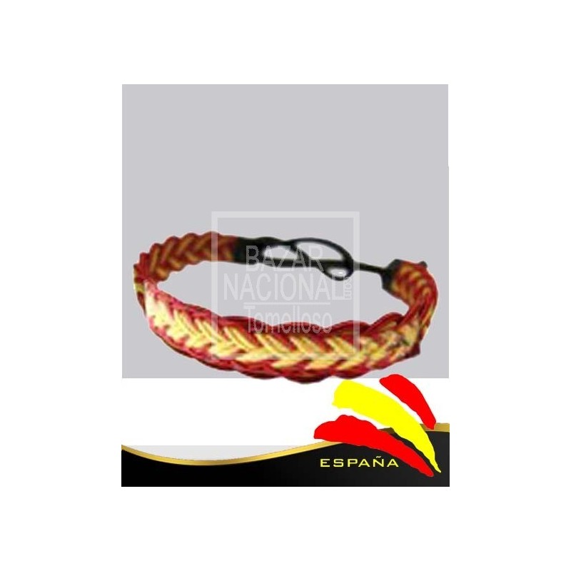 Pulsera Hilo Trenzado Amarillo