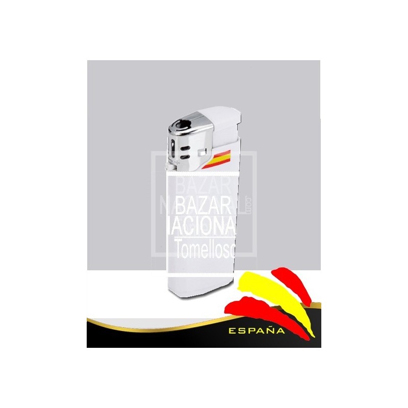 Mechero Blanco Bandera