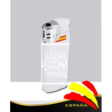 Mechero Blanco Bandera