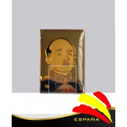 Pin Metálico Rectangular Francisco Franco