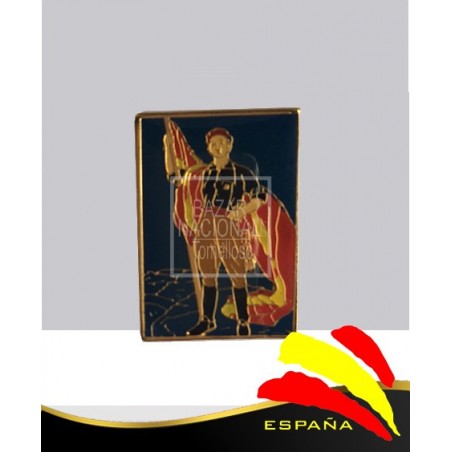 Pin Metálico Francisco Franco en Pié