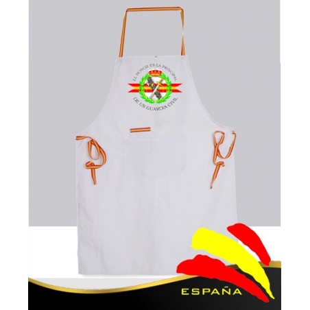 Delantal Cintas Bandera Guardia Civl