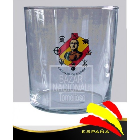 Vaso de Agua Francisco Franco 