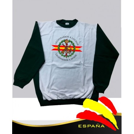 Sudadera Sublimación Verde Legión