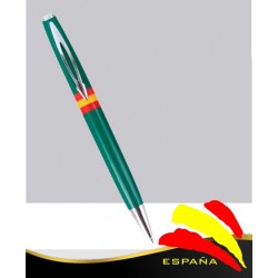 Bolígrafo Verde Bandera de España