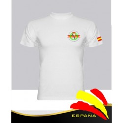 Camiseta Blanca Guardia Civil Bolsillo