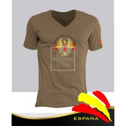 Camiseta Color Tabaco Ejércitos España Central