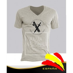Camiseta Gris Guardia Civil Negro Central