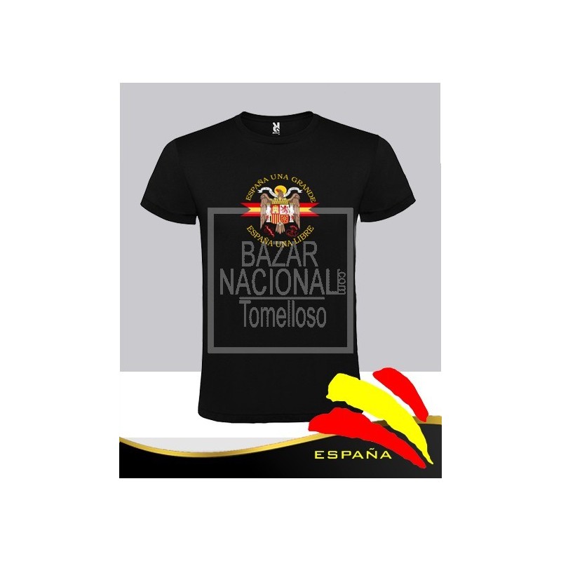 Camiseta Negra Águila Central