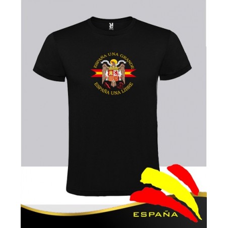 Camiseta Negra Águila Central