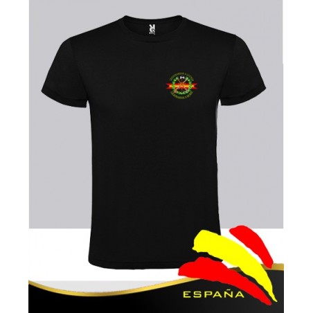 Camiseta Negra Legión Bolsillo