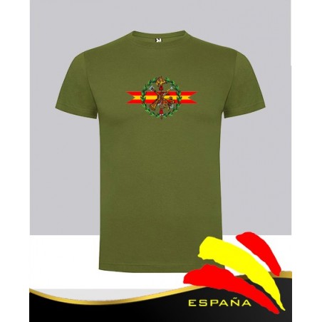 Camiseta verde Guardia Civil Central