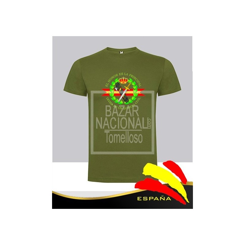 Casmiseta Verde Guardia Civil Central