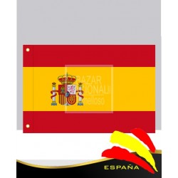 Bandera España Emblema Constitución 0.75 x 0.50 mtrs.