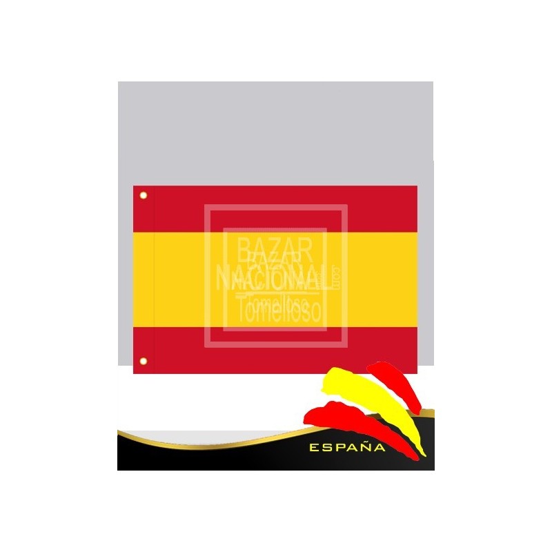Bandera España Anónima Poliester 2.10 x 1.40 mtrs.