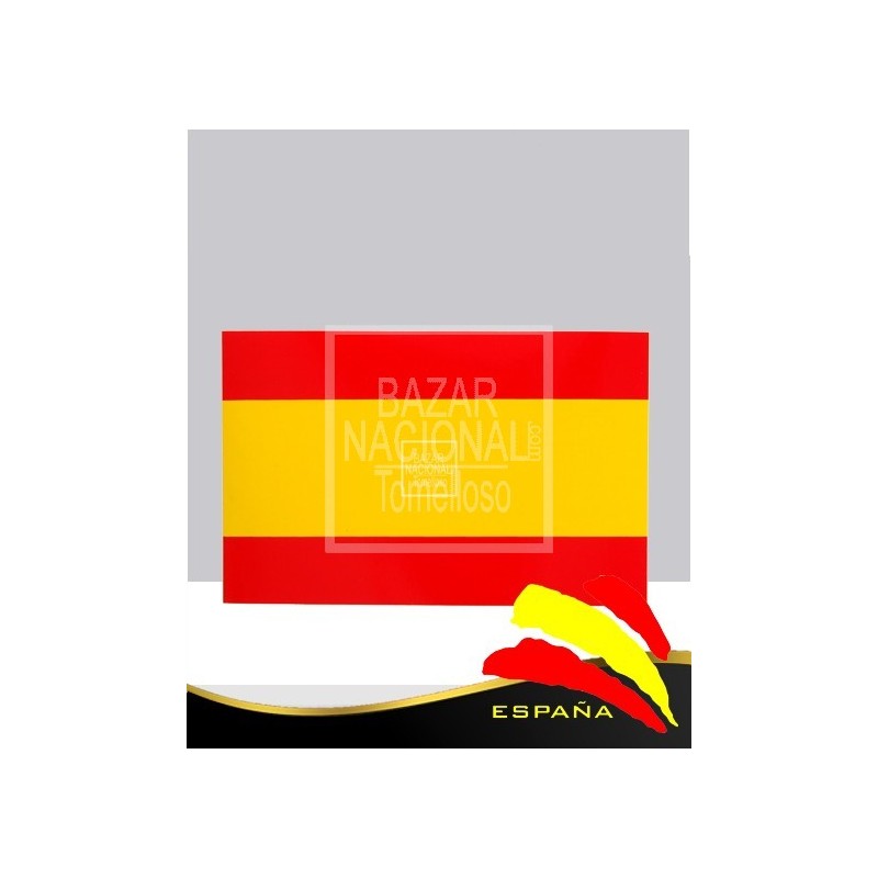 Adhesivo Bandera España Anónima