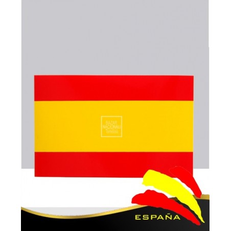 Adhesivo Bandera España Anónima