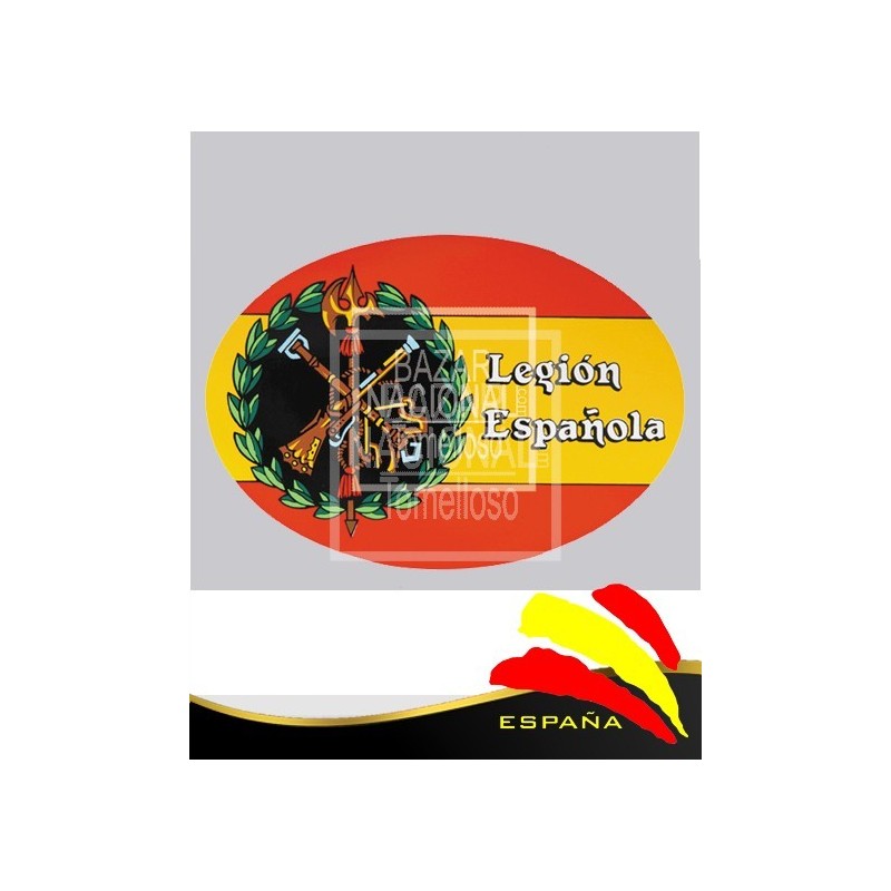 Adhesivo Legión Española