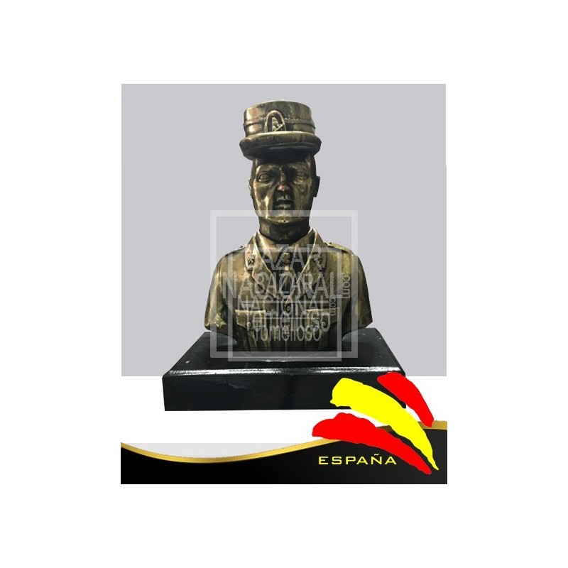 Busto Guardia Civil con Gorra 23 cm.