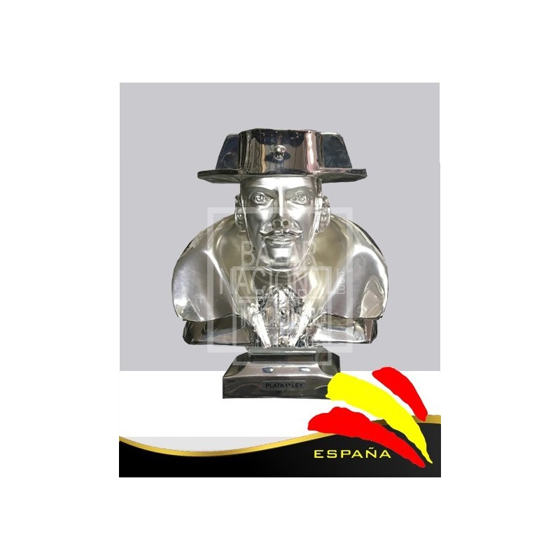 Figura Busto Guardia Civil de Plata