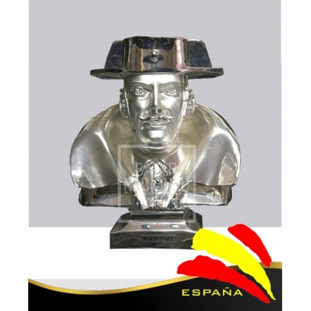 Figura Busto Guardia Civil de Plata