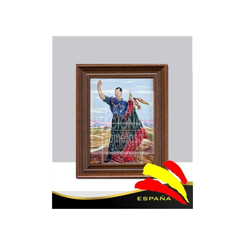 Cerámica Enmarcada José Antonio Primo de Rivera